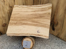 Live Edge Paper Birch Wood Slab - w/curl (