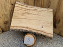 Live Edge Paper Birch Wood Slab - w/curl (