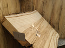 Live Edge Paper Birch Wood Slab - w/curl (