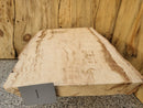 Live Edge Paper Birch Wood Slab - w/curl (