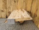 Live Edge Paper Birch Wood Slab - w/curl (