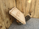 Live Edge Paper Birch Wood Slab - w/curl (