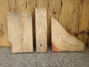 Live Edge Boxelder - w/curl/spalting/red flame (