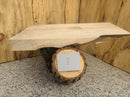 Live Edge Boxelder - w/curl/spalting/red flame (