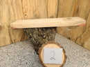 Live Edge Boxelder - w/curl/spalting/red flame (