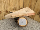 Live Edge Boxelder - w/curl/spalting/red flame (