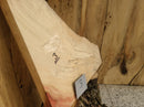 Live Edge Boxelder - w/curl/spalting/red flame (