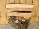 Live Edge Norway Maple Wood Slab - w/curl (
