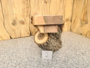 Live Edge Norway Maple Wood Slab - w/curl (