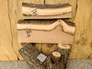Live Edge Norway Maple Wood Slab - w/curl (