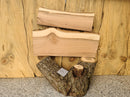 Live Edge Norway Maple Wood Slab - w/curl (