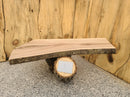 Live Edge Mountain Ash Wood Slab (