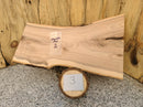 Live Edge Mountain Ash Wood Slab (