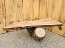 Live Edge Mountain Ash Wood Slab (