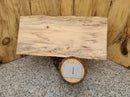 Live Edge Poplar Wood Slab - Spalted (