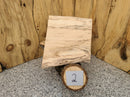 Live Edge Poplar Wood Slab - Spalted (