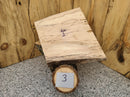 Live Edge Poplar Wood Slab - Spalted (
