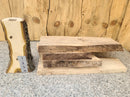 Live Edge Poplar Wood Slab - Spalted (