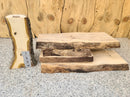 Live Edge Poplar Wood Slab - Spalted (