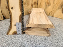 Live Edge Siberian Elm Wood Slab (