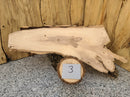 Live Edge Siberian Elm Wood Slab (