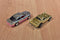 Mattel Hot Wheels 5 Cars T-Bird corvette Ferrari Mercedes Porsche
