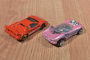 Mattel Hot Wheels 6 Cars 2 Flashfires Twin Mill 2 Lamborghini's MR2
