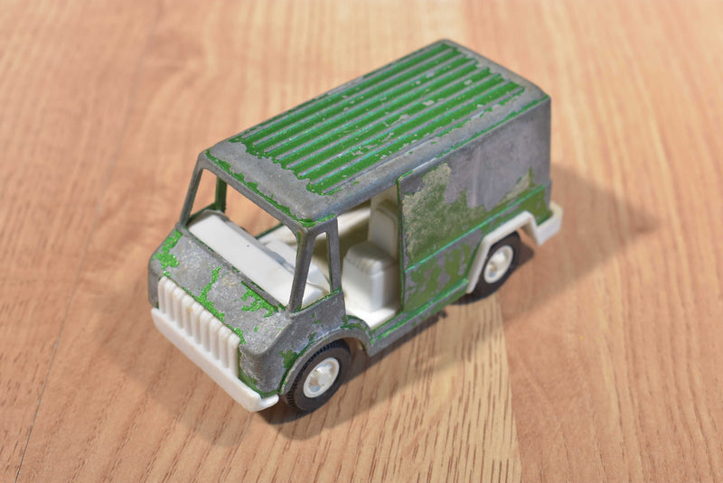 Tootsie Toys 1970  2 Trucks Blue Panel Green Panel