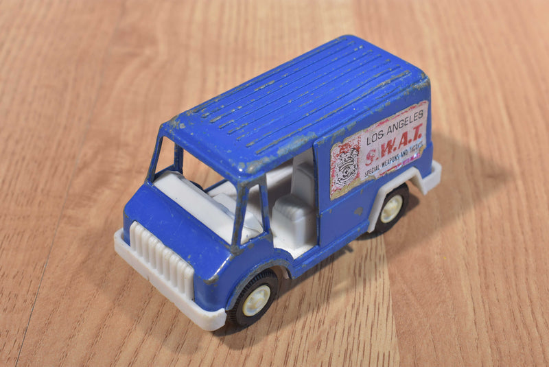 Tootsie Toys 1970  2 Trucks Blue Panel Green Panel