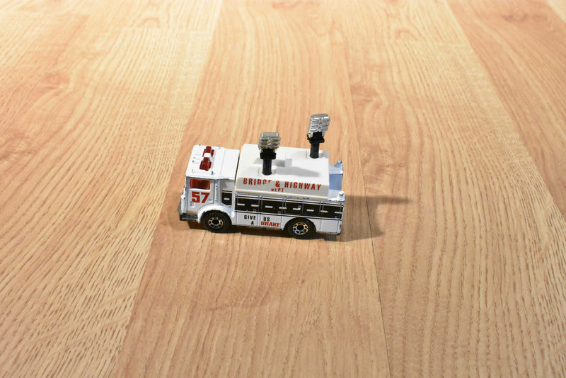 Mattel Matchbox 6 Cars Camaro Mack Ambulance Bus GTO Challenger