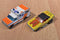 Mattel Matchbox 6 Cars Camaro Mack Ambulance Bus GTO Challenger