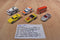 Mattel Matchbox 6 Cars Camaro Mack Ambulance Bus GTO Challenger