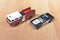 Mattel Hot Wheels 4 Cars Police Tow Jam  Fire Truck Back Drafter
