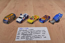 Mattel Hot Wheels 5 Cars Van 2 Police Volkswagon Wheelies