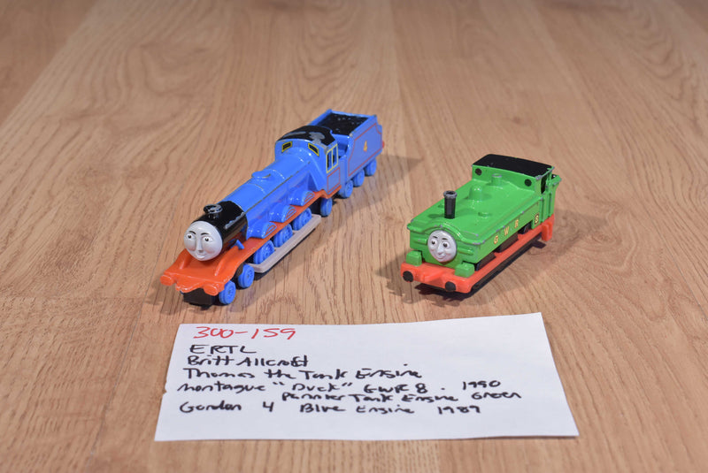 ERTL Thomas and Friends Montague GWR 8 and Gordon 4