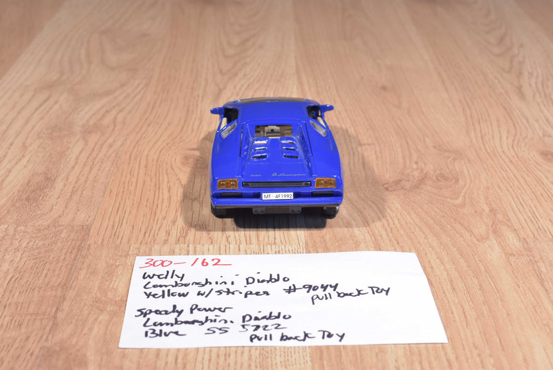 Welly and Speedy Power Die Cast Lamborghini Diablo Car