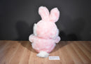 Kids of America Corp. Pink and White Easter Bunny Rabbit 2002 Plush