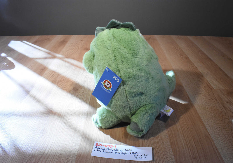 Animal Adventures Little Luxuries Green Dino 2020 Plush and Cape