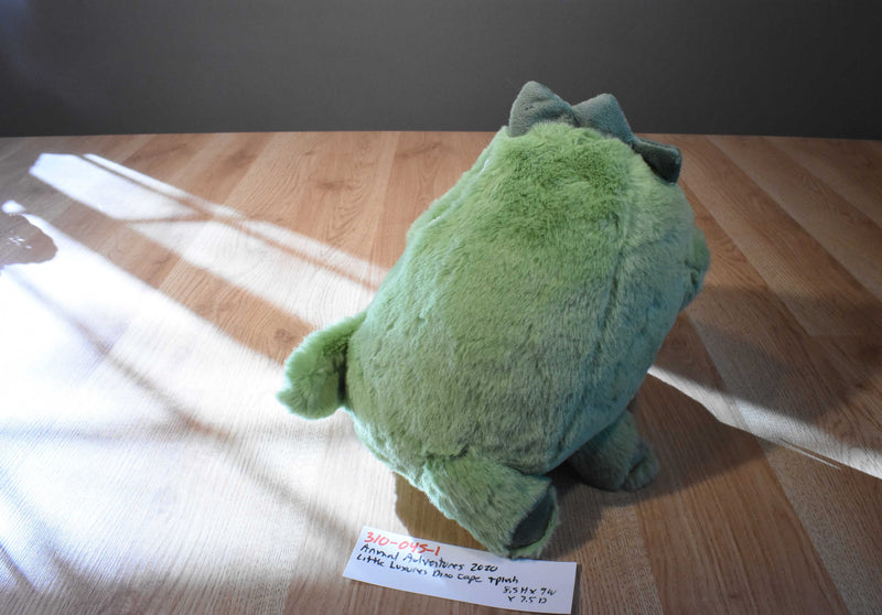Animal Adventures Little Luxuries Green Dino 2020 Plush and Cape