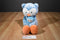 Animal Adventure Blue and White Owl and Baby 2018 Plush