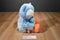 Animal Adventure Blue and White Owl and Baby 2018 Plush