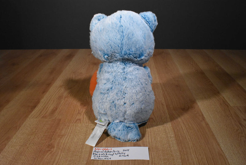 Animal Adventure Blue and White Owl and Baby 2018 Plush