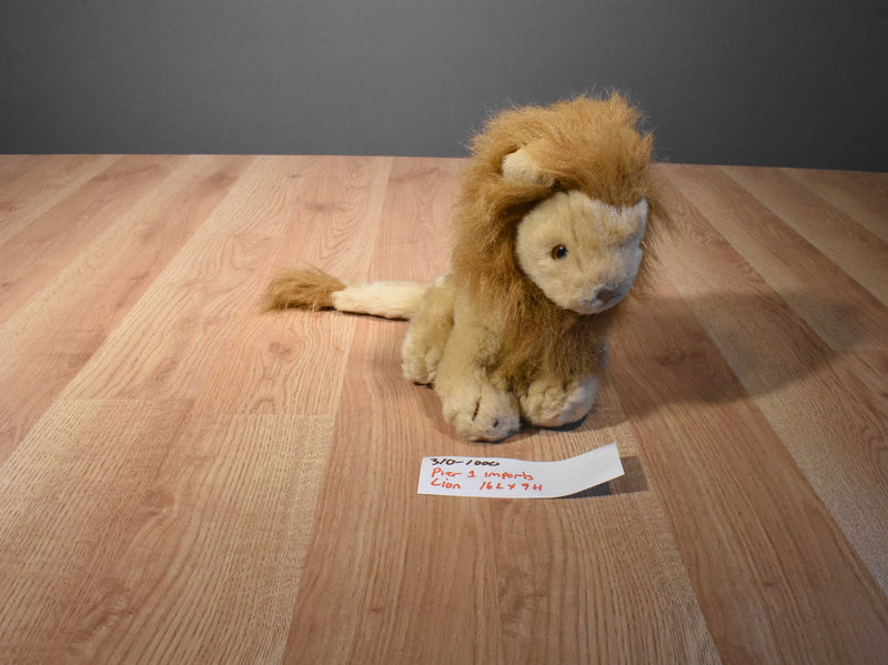 Pier 1 Imports Tan and Brown Lion Plush
