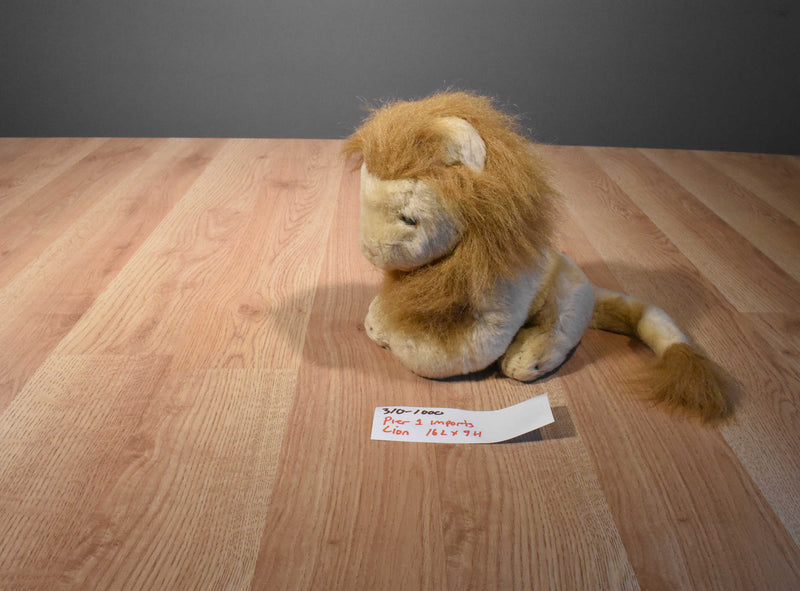 Pier 1 Imports Tan and Brown Lion Plush