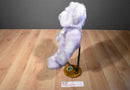 Russ Russplus Purple Teddy Bear Beanbag Plush