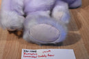 Russ Russplus Purple Teddy Bear Beanbag Plush