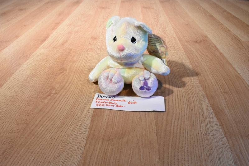 Enesco Precious Moments Tender Tails Sherbert Bear 1999 Beanbag Plush