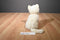 Ty Classic Champagne Pale Yellow Cat 2009 Beanbag Plush