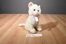 Ty Classic Champagne Pale Yellow Cat 2009 Beanbag Plush