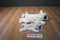 Ty Buddy 2002 and Baby 1998 Butch Bull Terrier Beanbag Plush